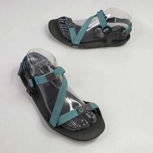 Xero Shoes Sandals Z Trek Hiking Trail Barefoot Teal Blue Size 7